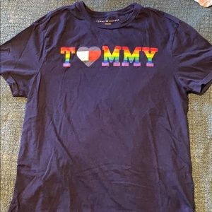 LGBTQ+ tommy hilfigure tshirt